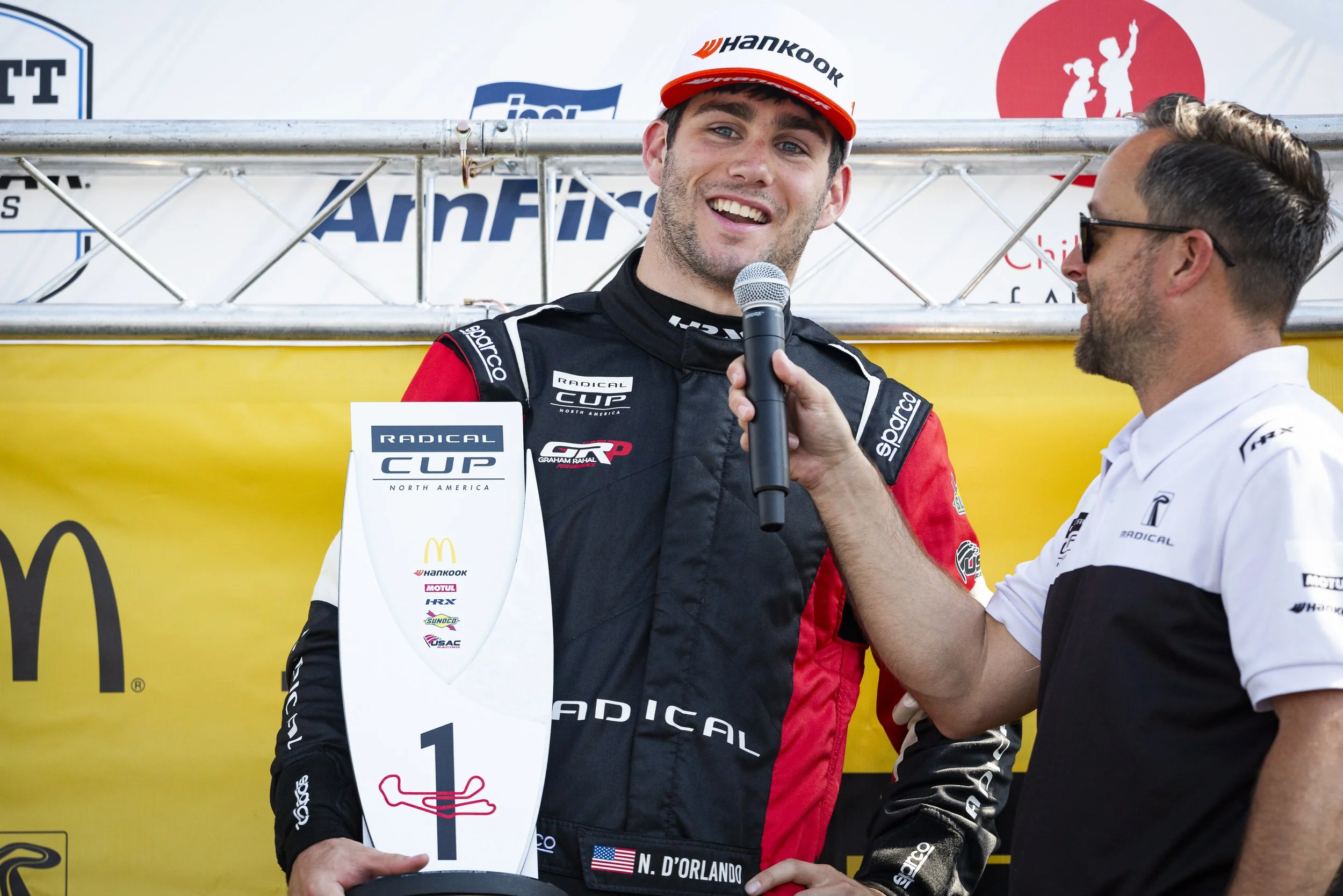 Nick d'Orlando Radical Cup Champion