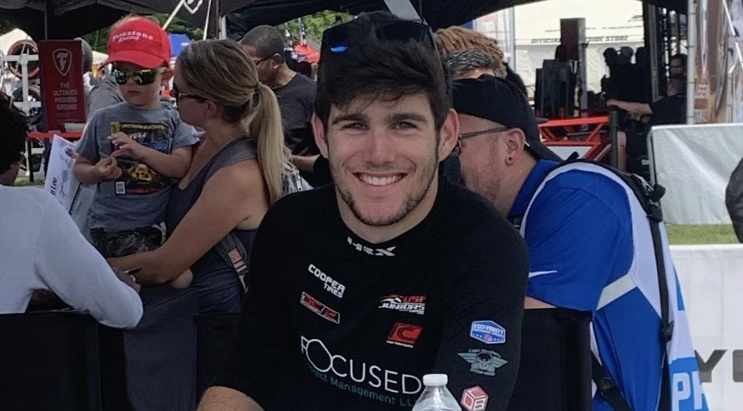 Nick d’Orlando competing in USF2000 at St. Petersburg