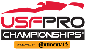 USFPRO Championships logo with red stylized figure, black and white text, and yellow 'Presented by Continental' banner.