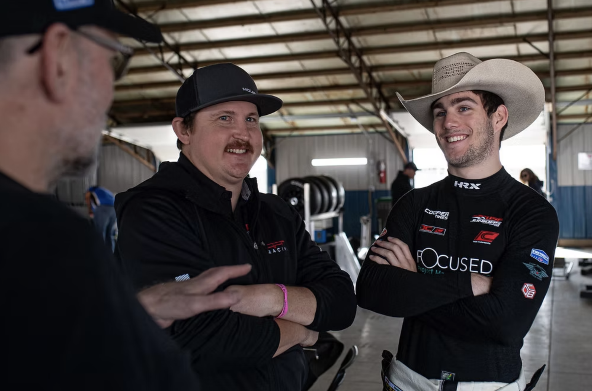 Nick d'Orlando at a professional racing event