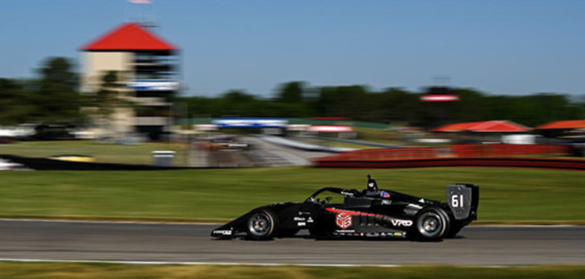 Nick d’Orlando during a USF2000 race weekend at Mid-Ohio