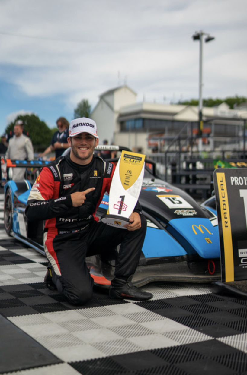 Nick d’Orlando competing at the Laguna Seca championship finale