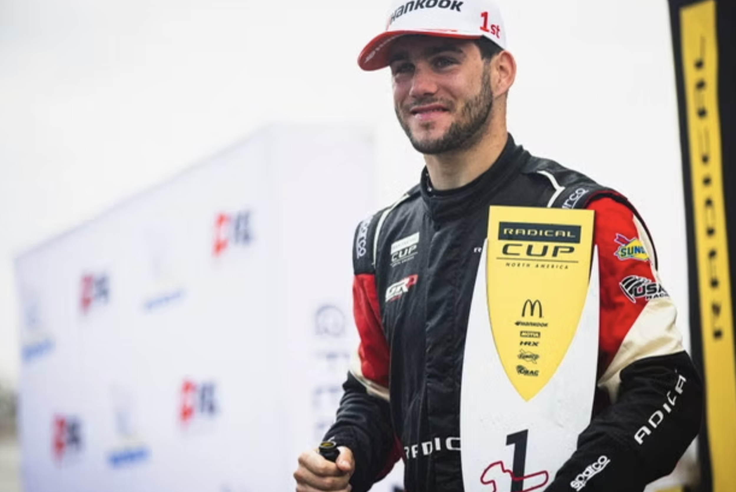 Nick d’Orlando after earning three podiums in Toronto