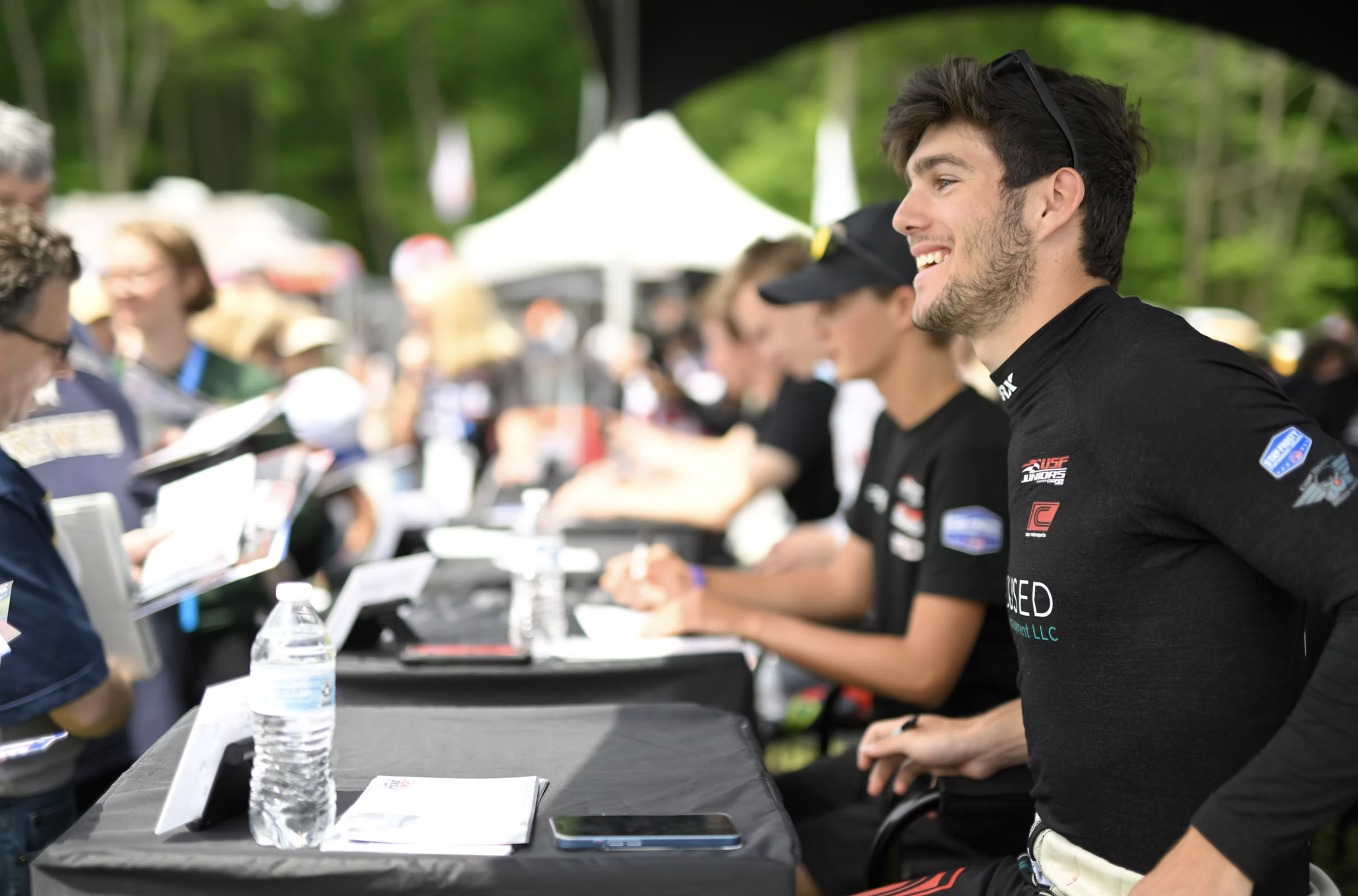 Nick d'Orlando at a racing event