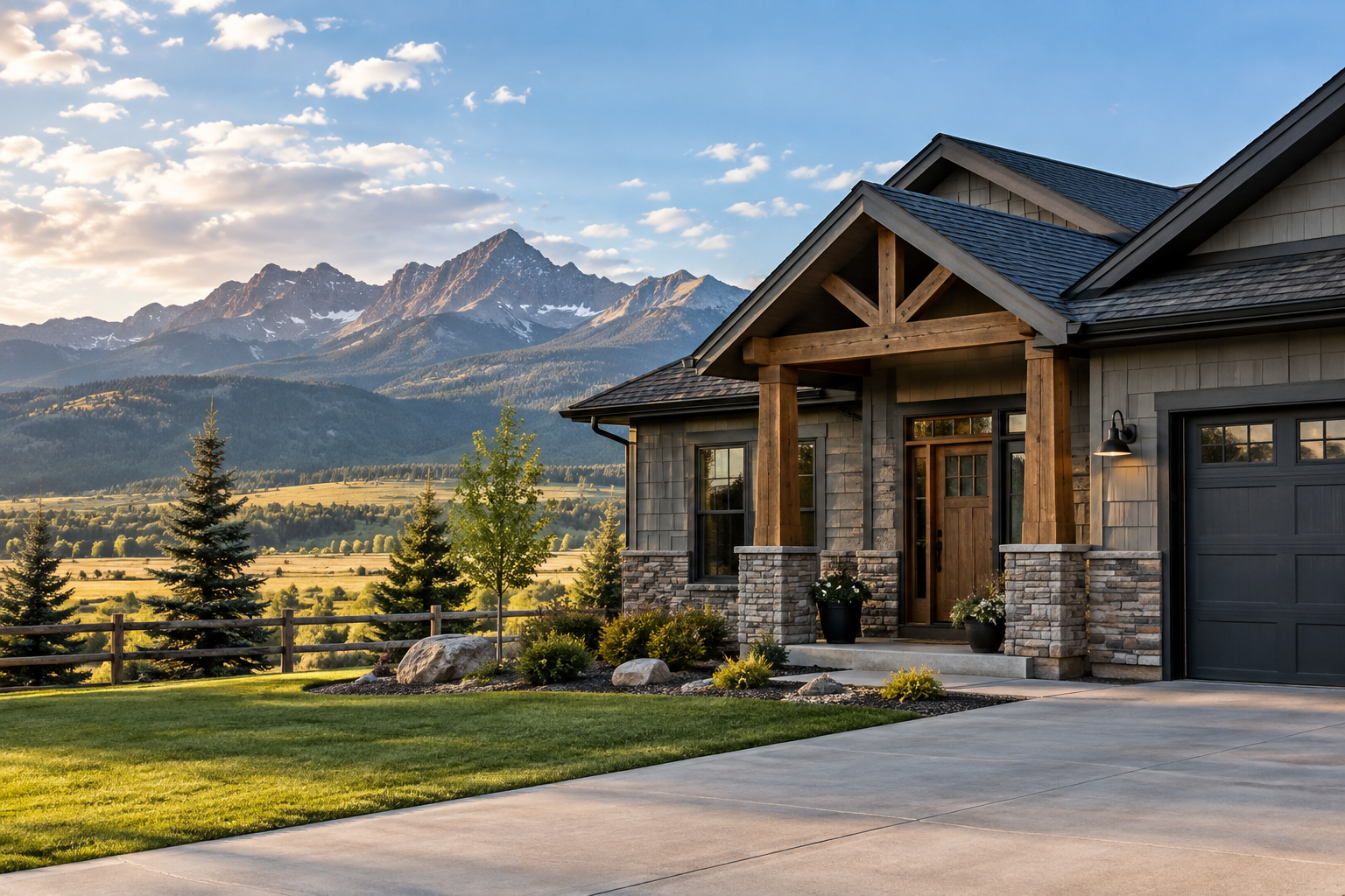 Central Montana home with mountain views - C&B Home Inspections