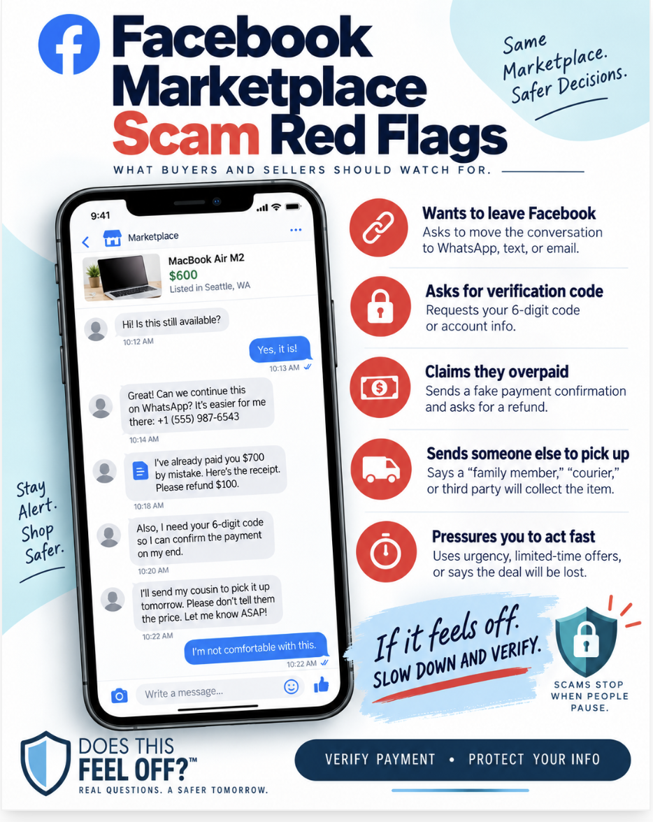 Facebook Marketplace Scam Red Flags Buyers and Sellers Should Know