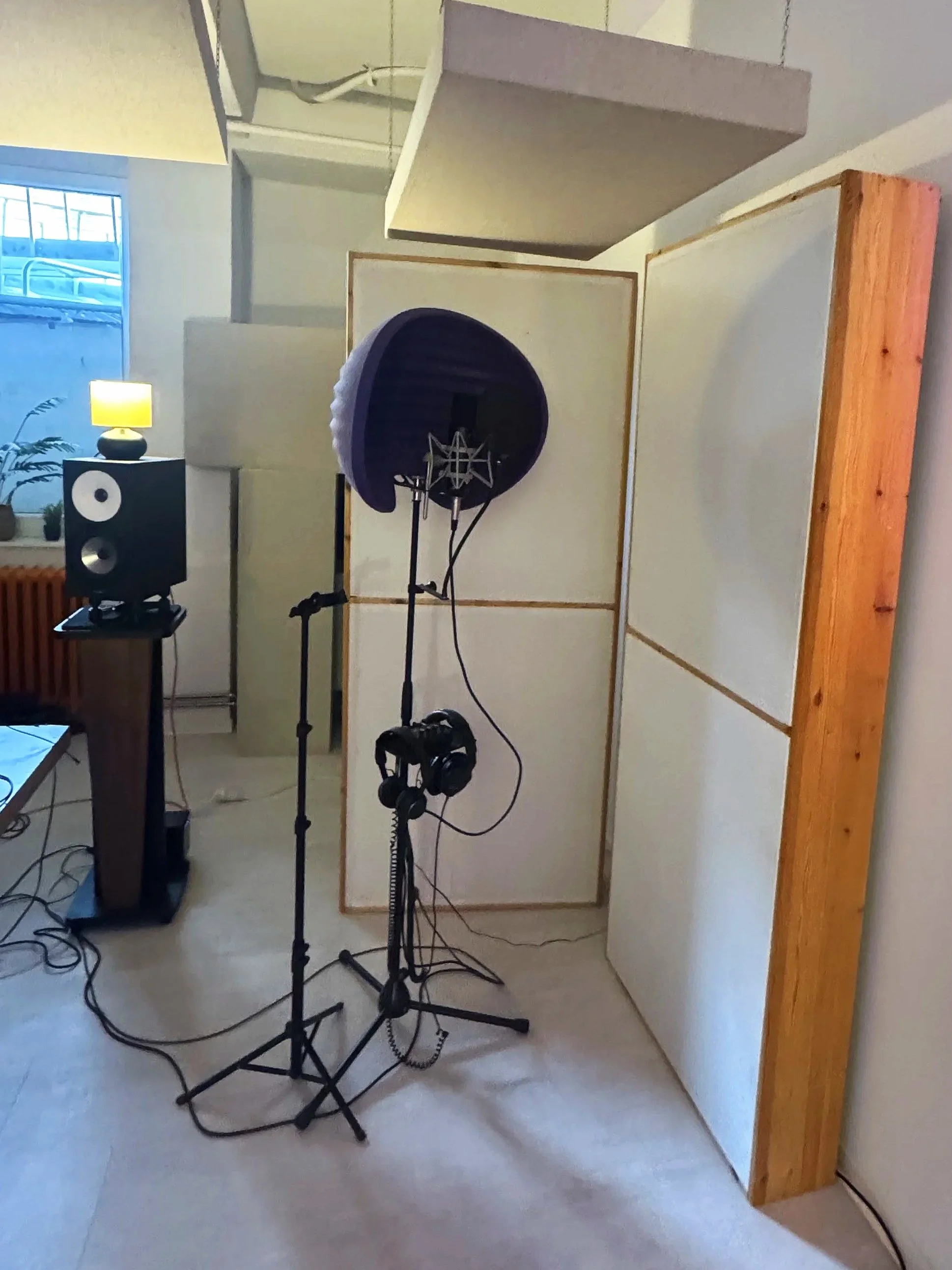 City Lock Studio recording and vocal booth in Berlin