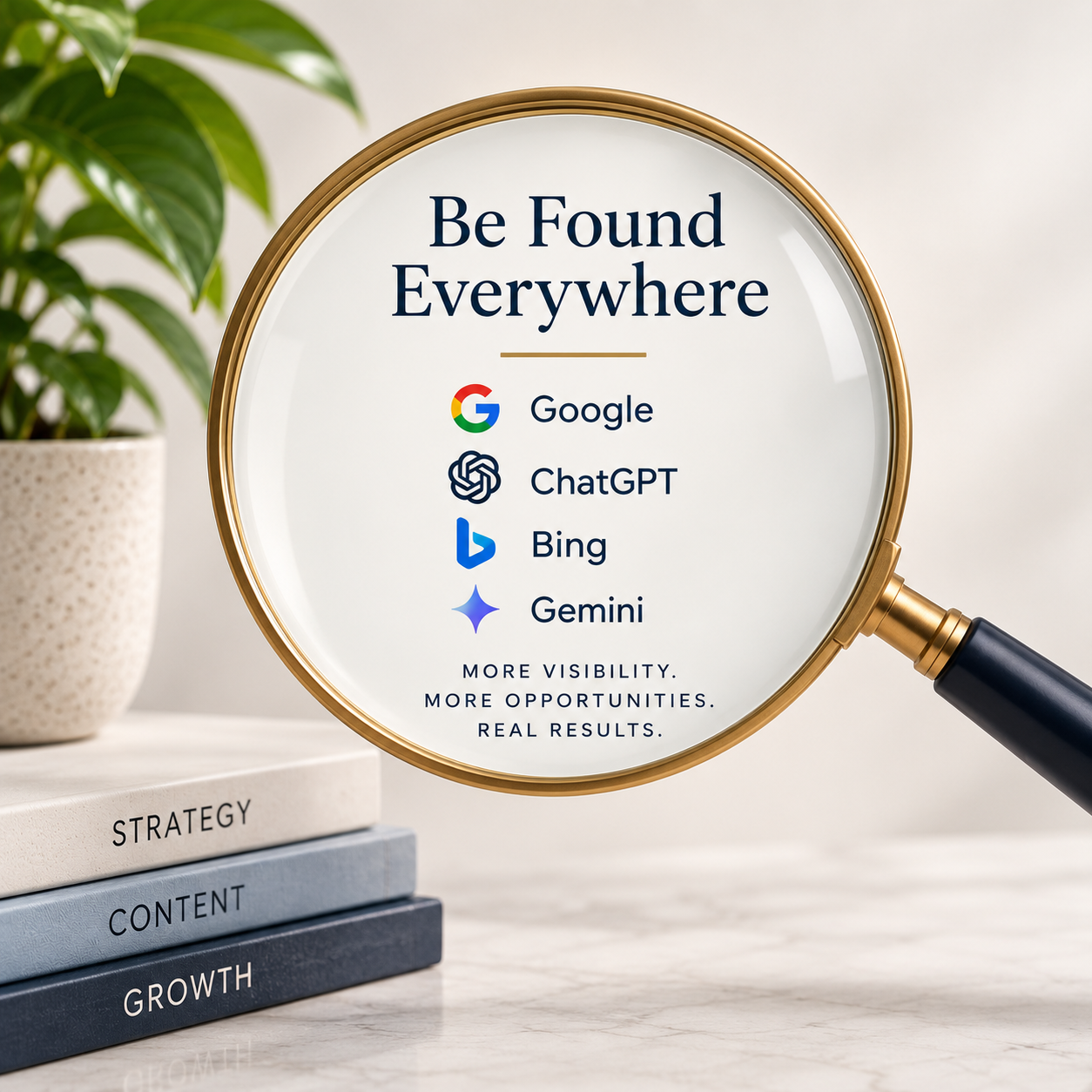 Proven search engine optimization for search engines and AI.