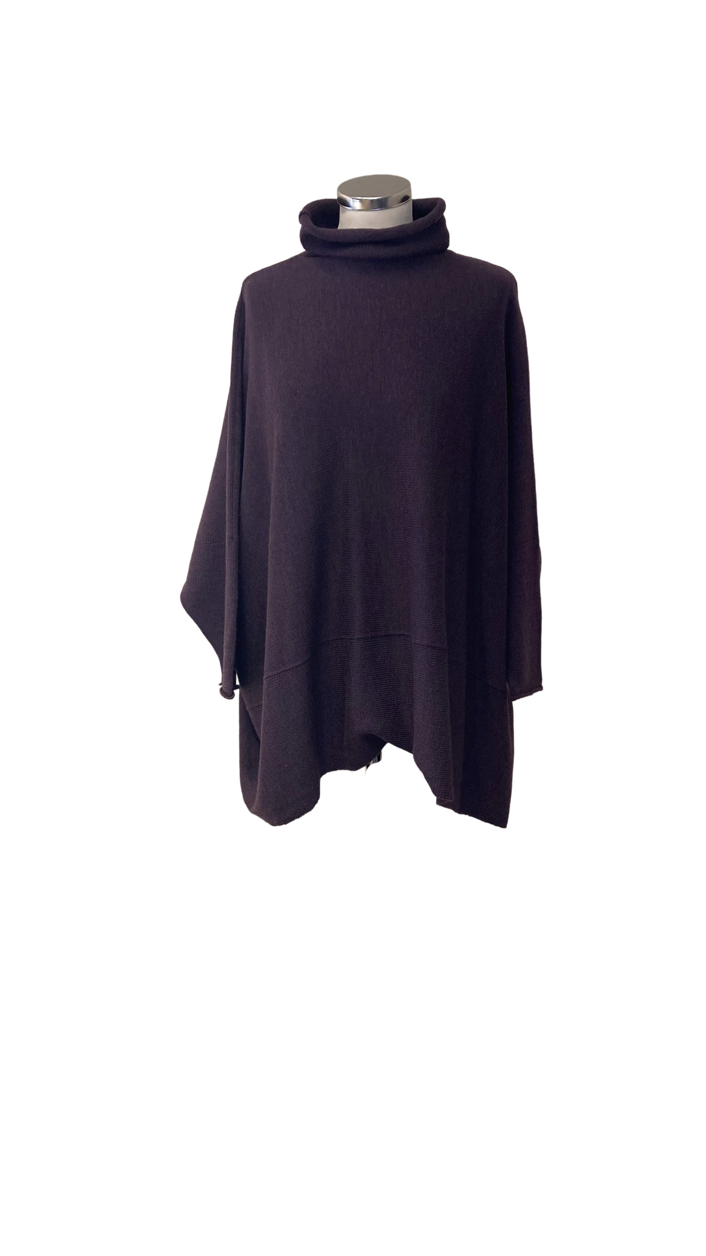 Berry Soft Collar Jumper