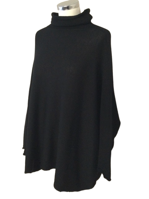 Black Soft Collar Jumper