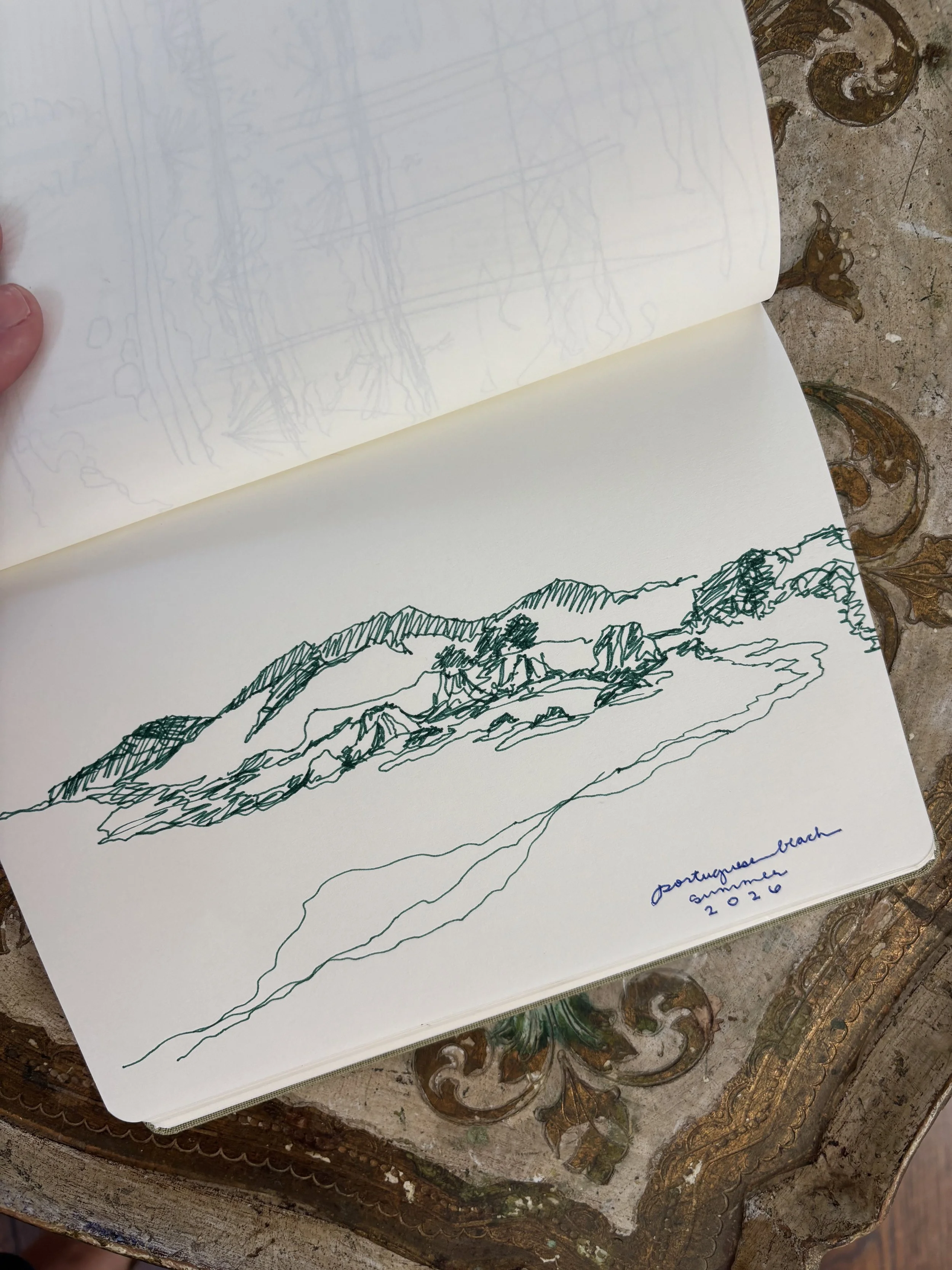 Portuguese Beach Print