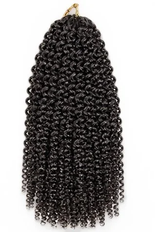 Kinky Curly- Feather Crochet Extensiolns