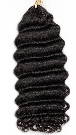 Loose Deep Wave- Feather Crochet Hair
