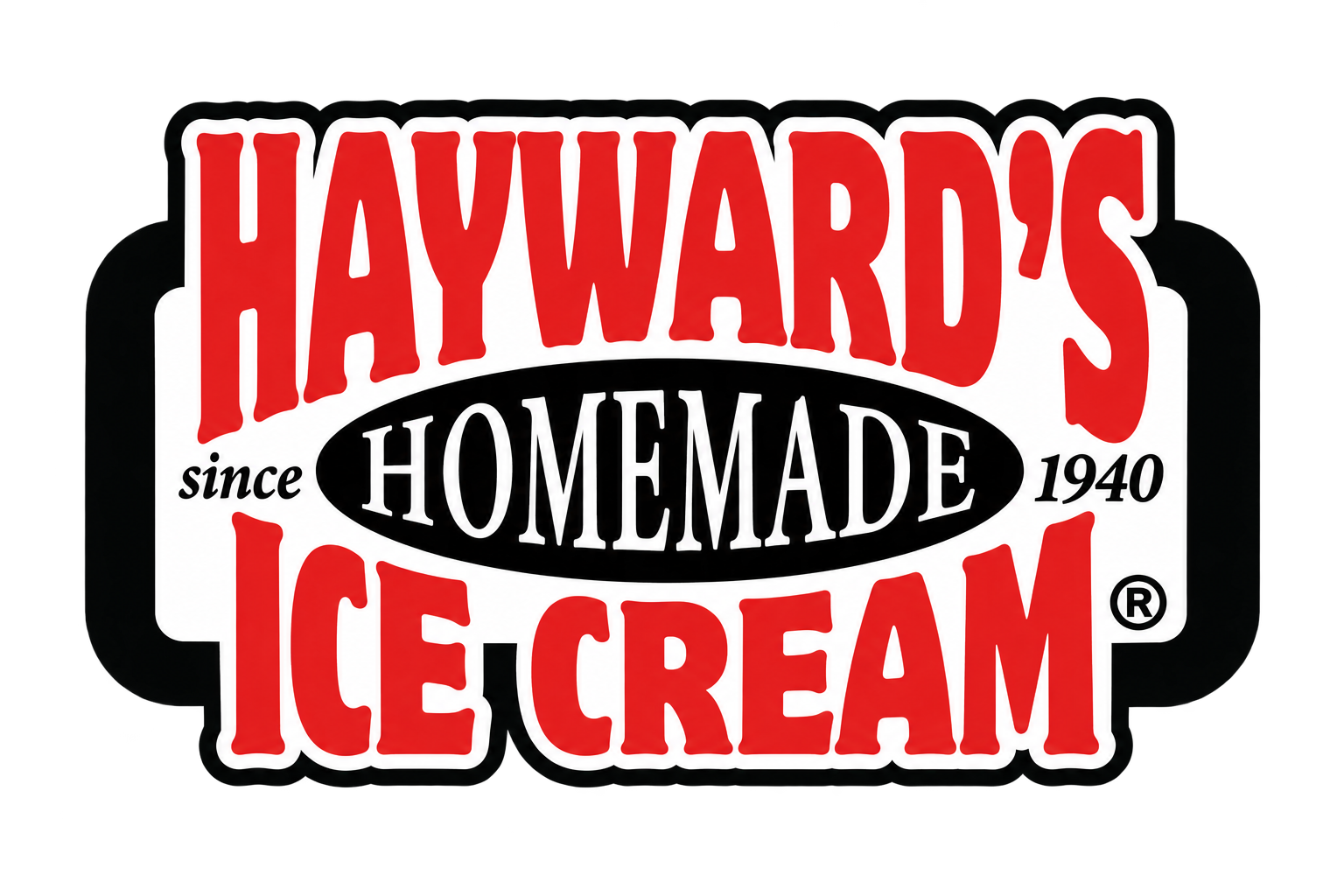 Hayward's Homemade Ice Cream. A New Hampshire tradition since 1940, Hayward's has been bringing families together over delicious homemade ice cream for generations. We're delighted to share their exceptional scoops, classic flavors, and a little tast
