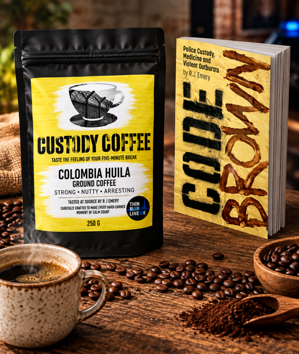Signed Code Brown Book and Colombian Coffee