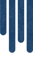 Close-up of dark blue vertical paint drips or streaks on a white background.