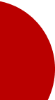 A red circle on a black background.