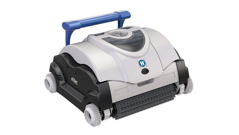 Une machine de nettoyage automatisée de piscine.