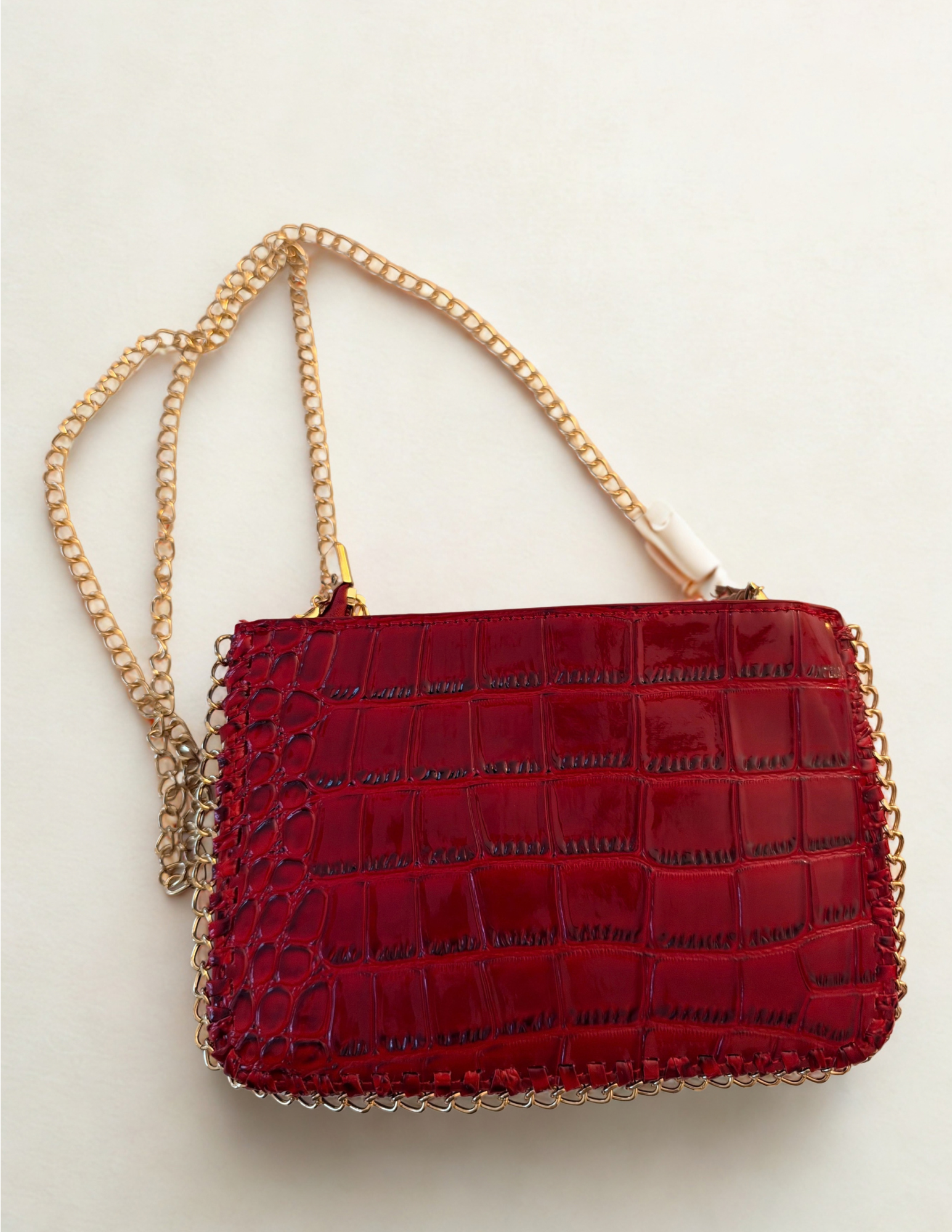 Vegan Leather Shoulder Bag