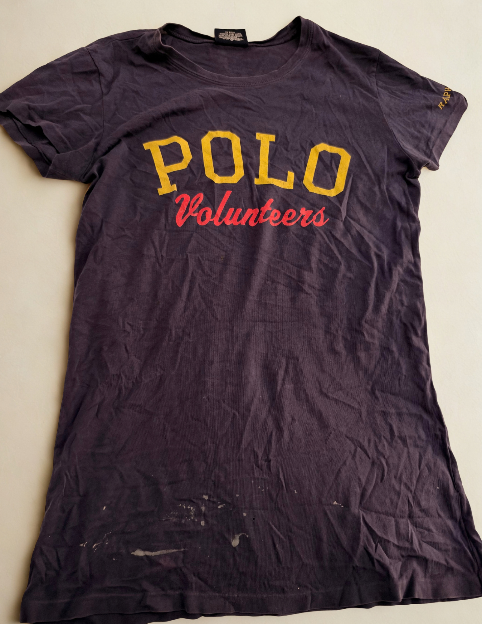Authentic, Vintage Ralph Lauren Polo Volunteer Shirt
