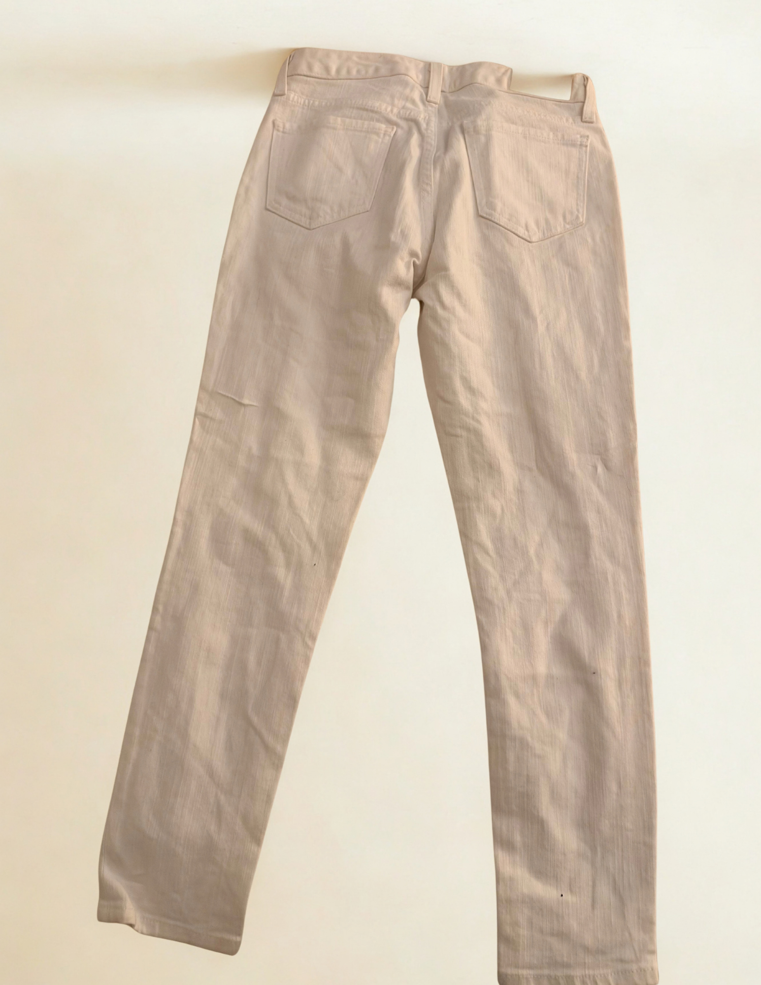 Broome Street - Calf length white jeans
