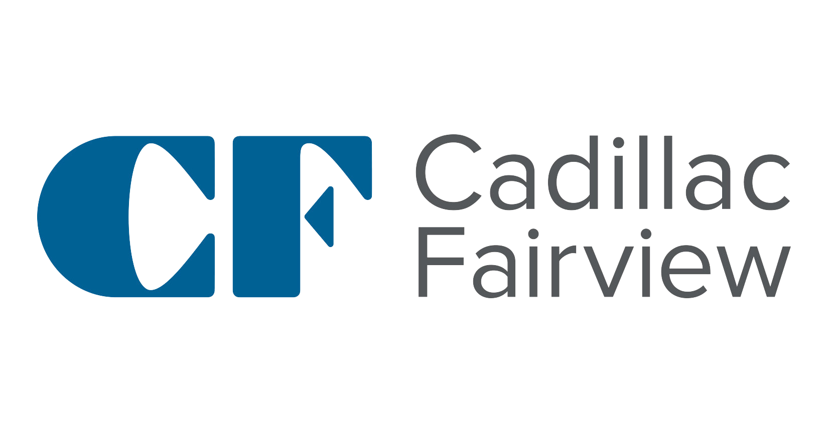 Cadillac Fairview logo, trusted partner