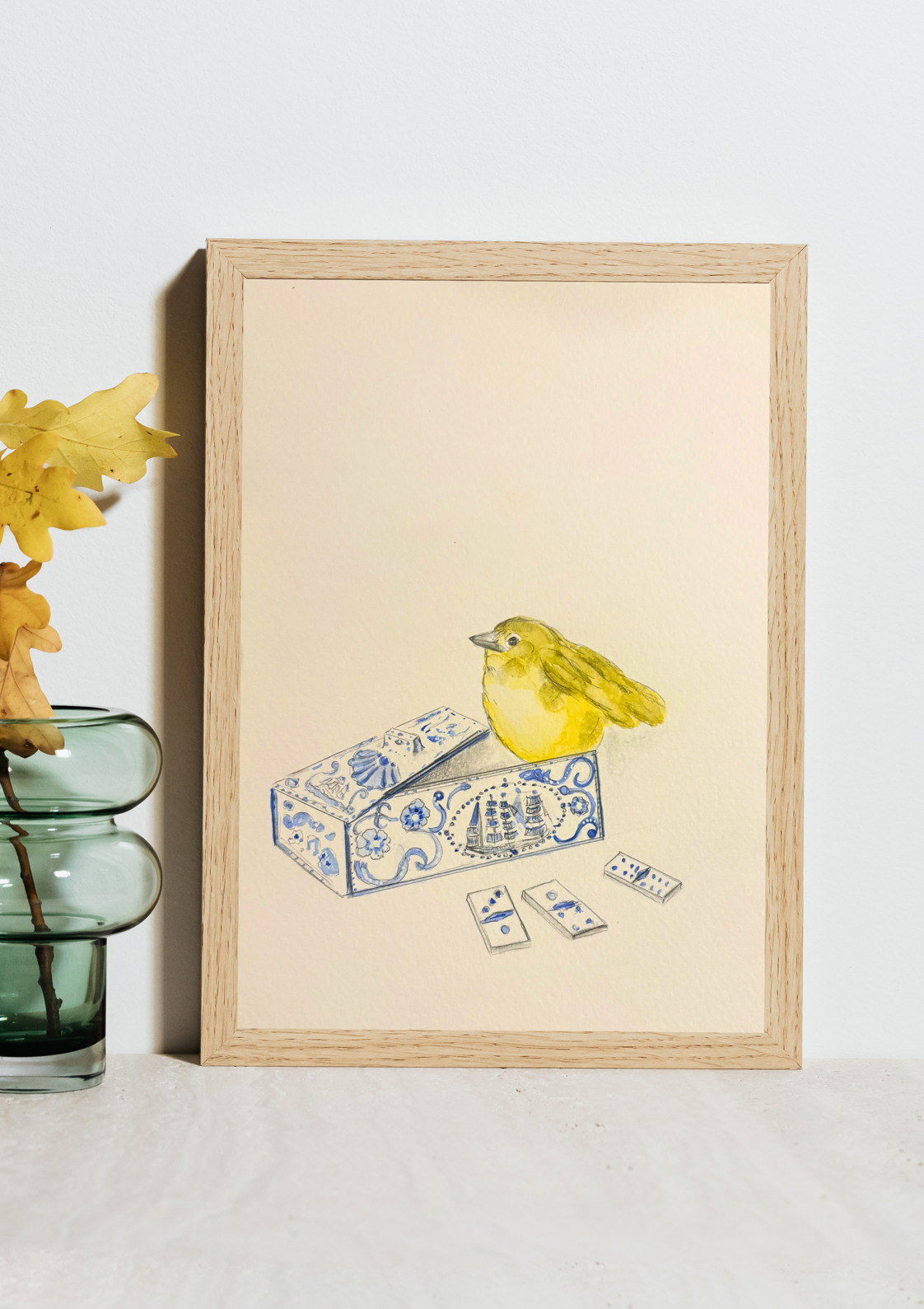 That Yellow Bird Art Print