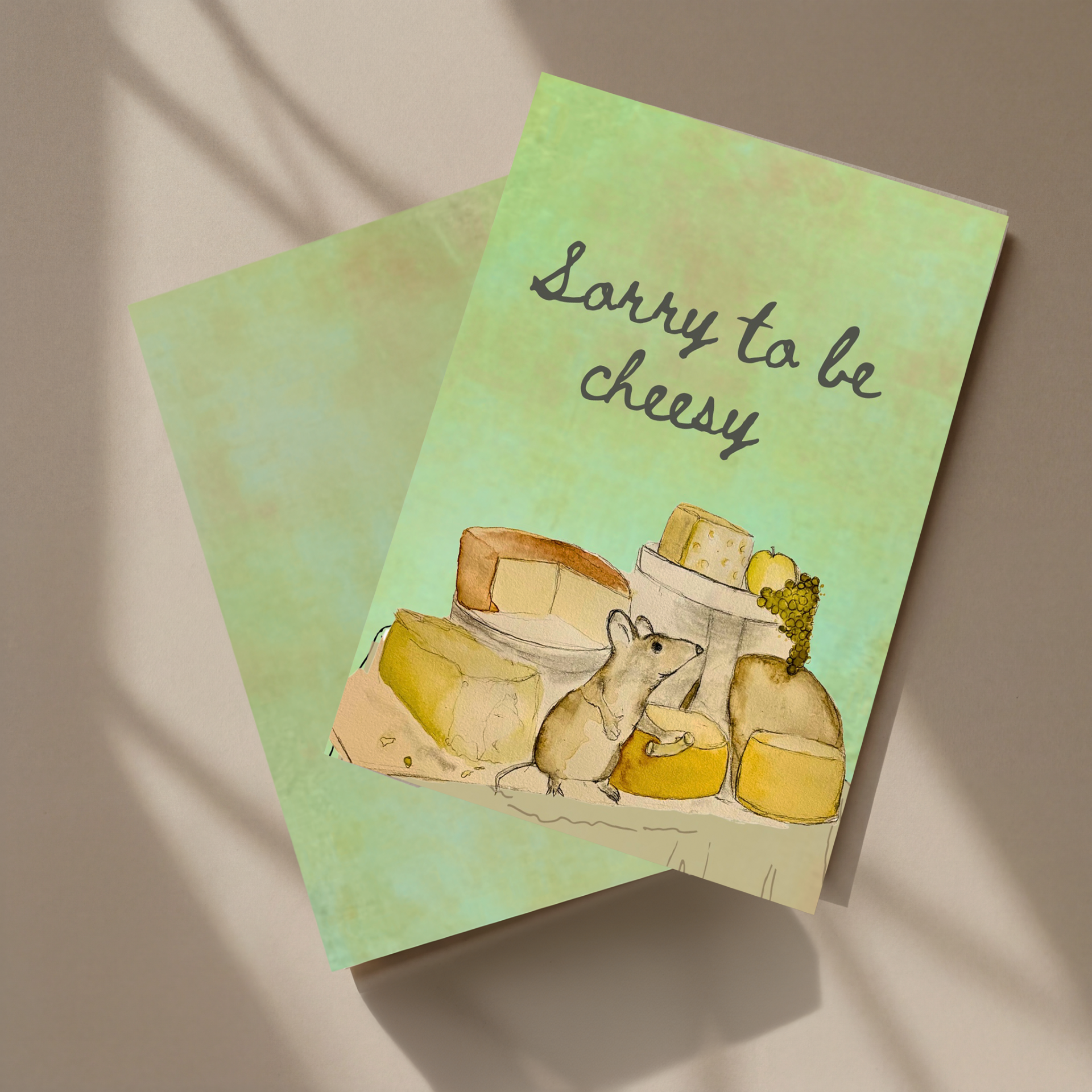 So Cheesy card