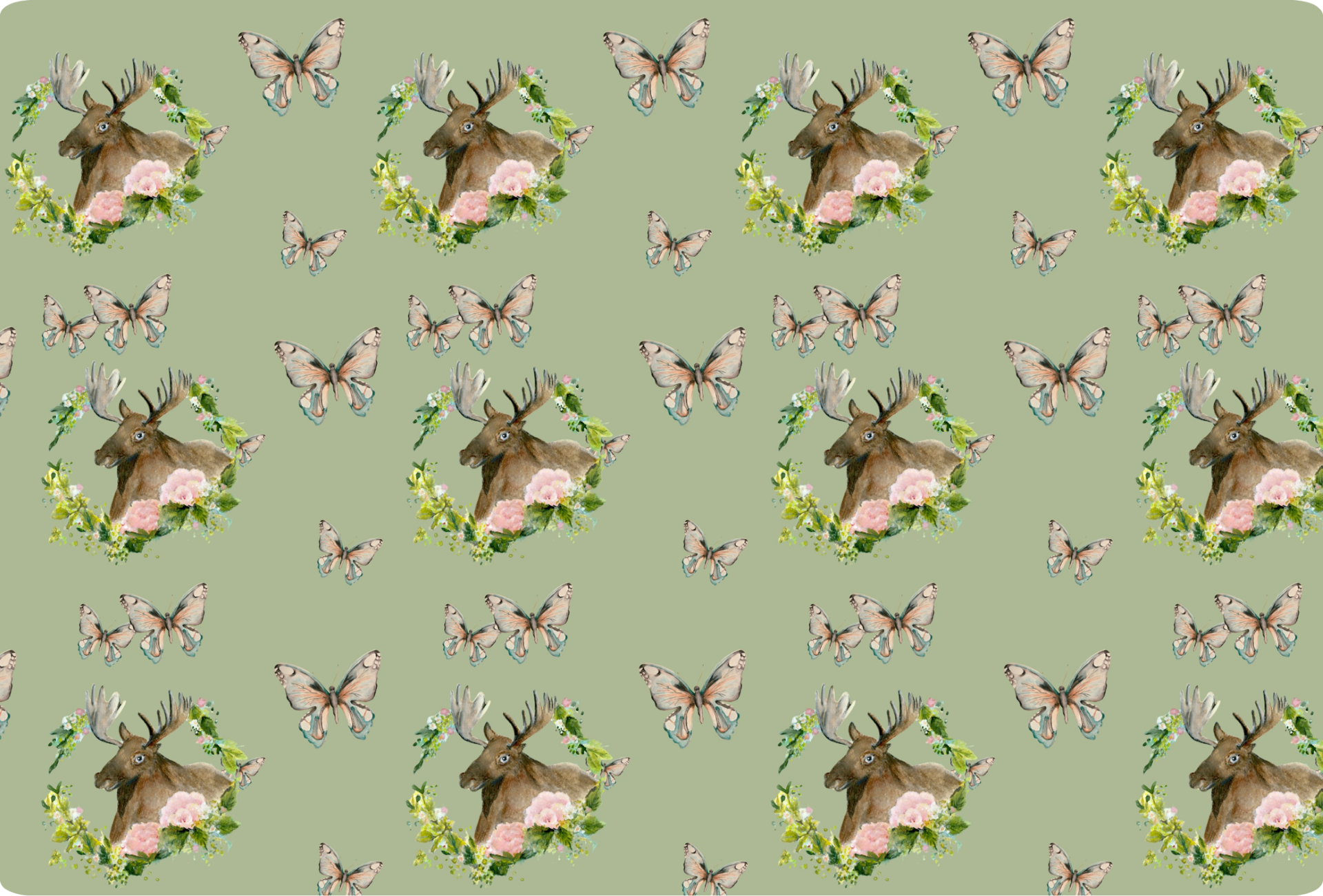 Oh Moose Gift Wrap