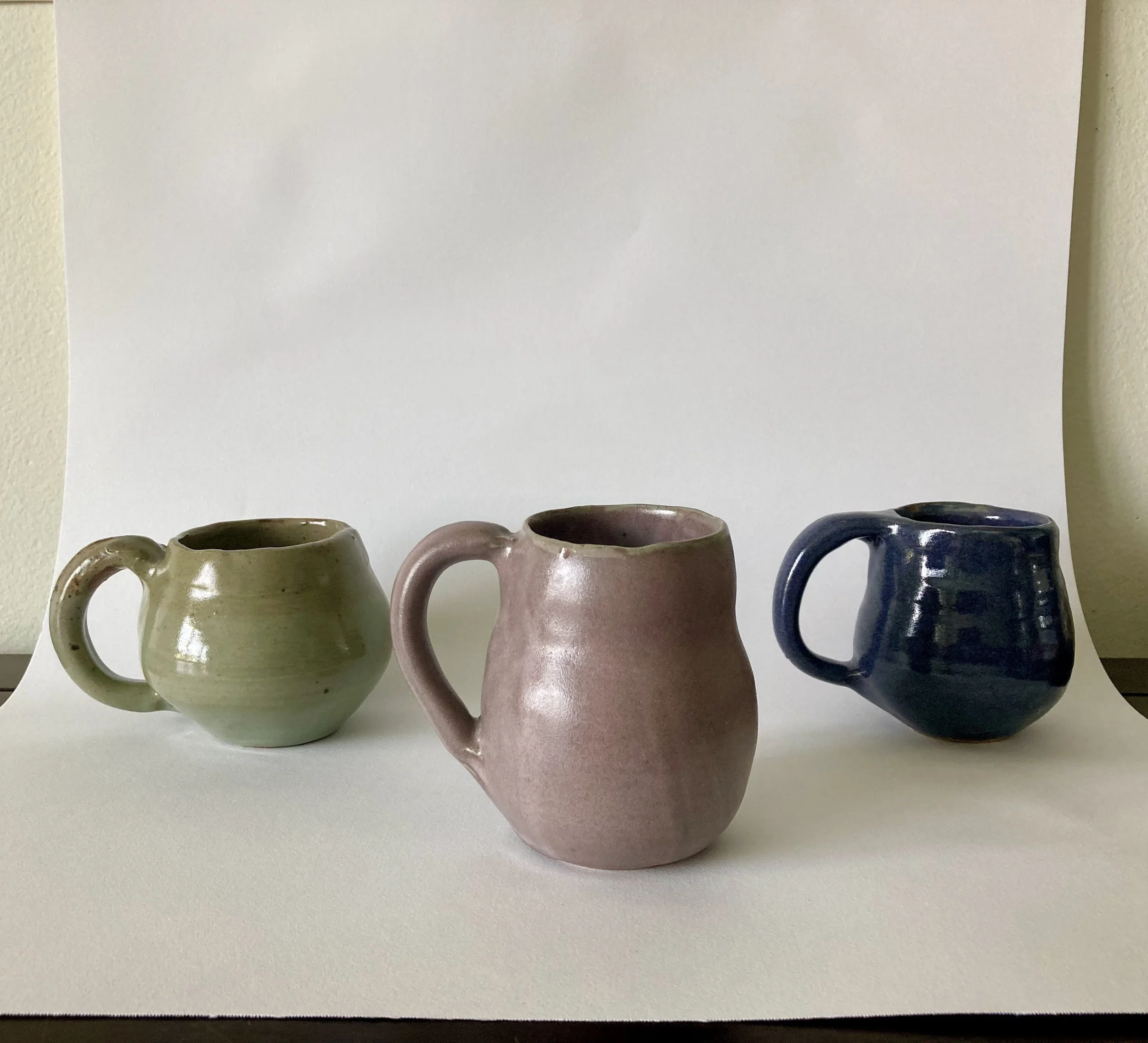 Stoneware mugs