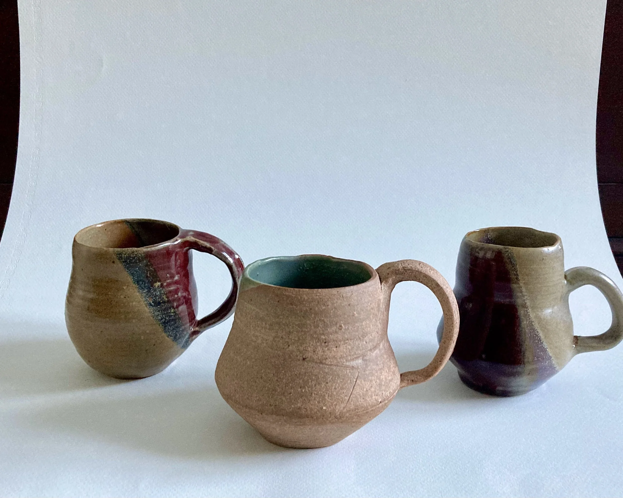 Stoneware mugs
