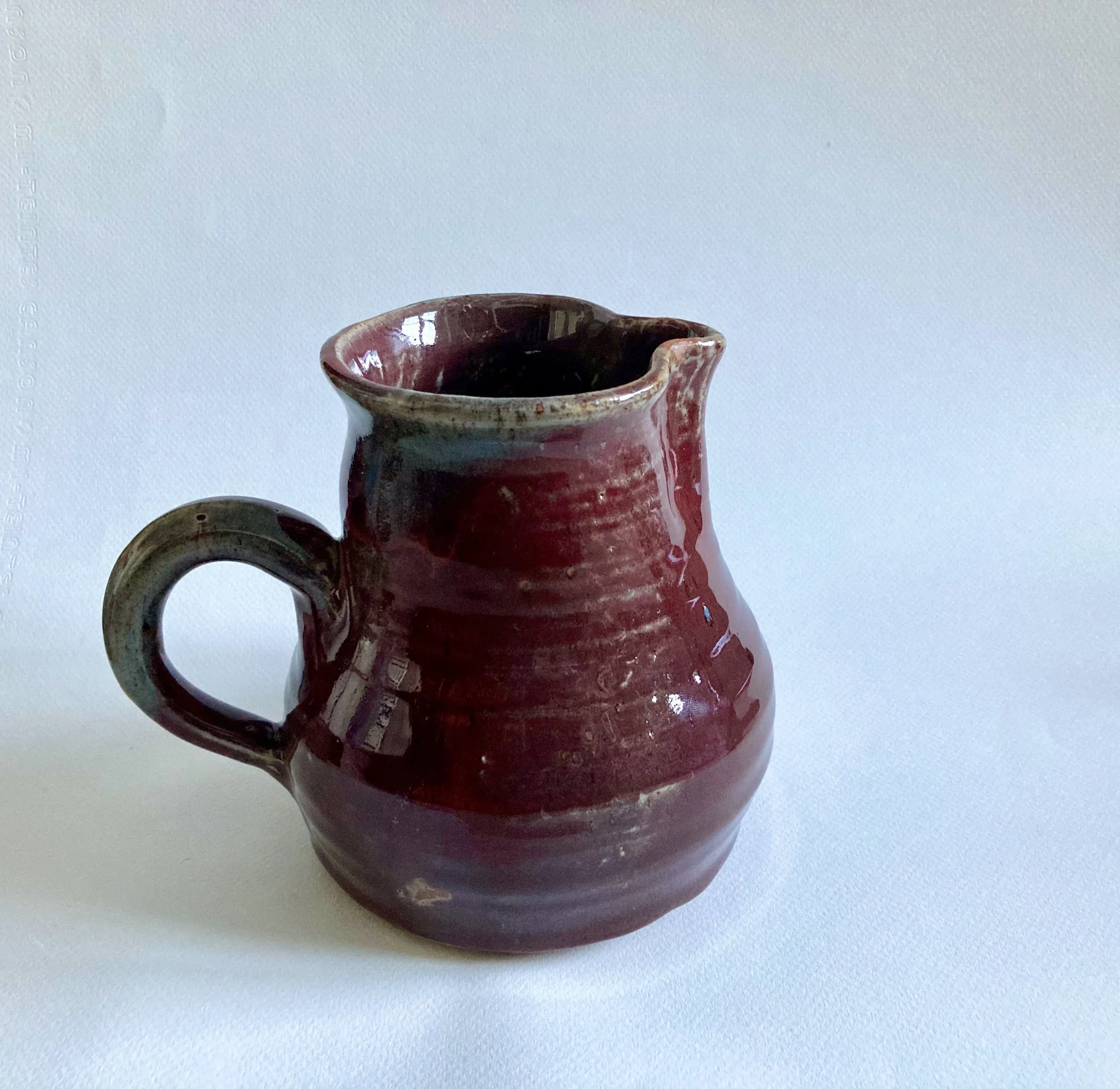 Stoneware pitcher