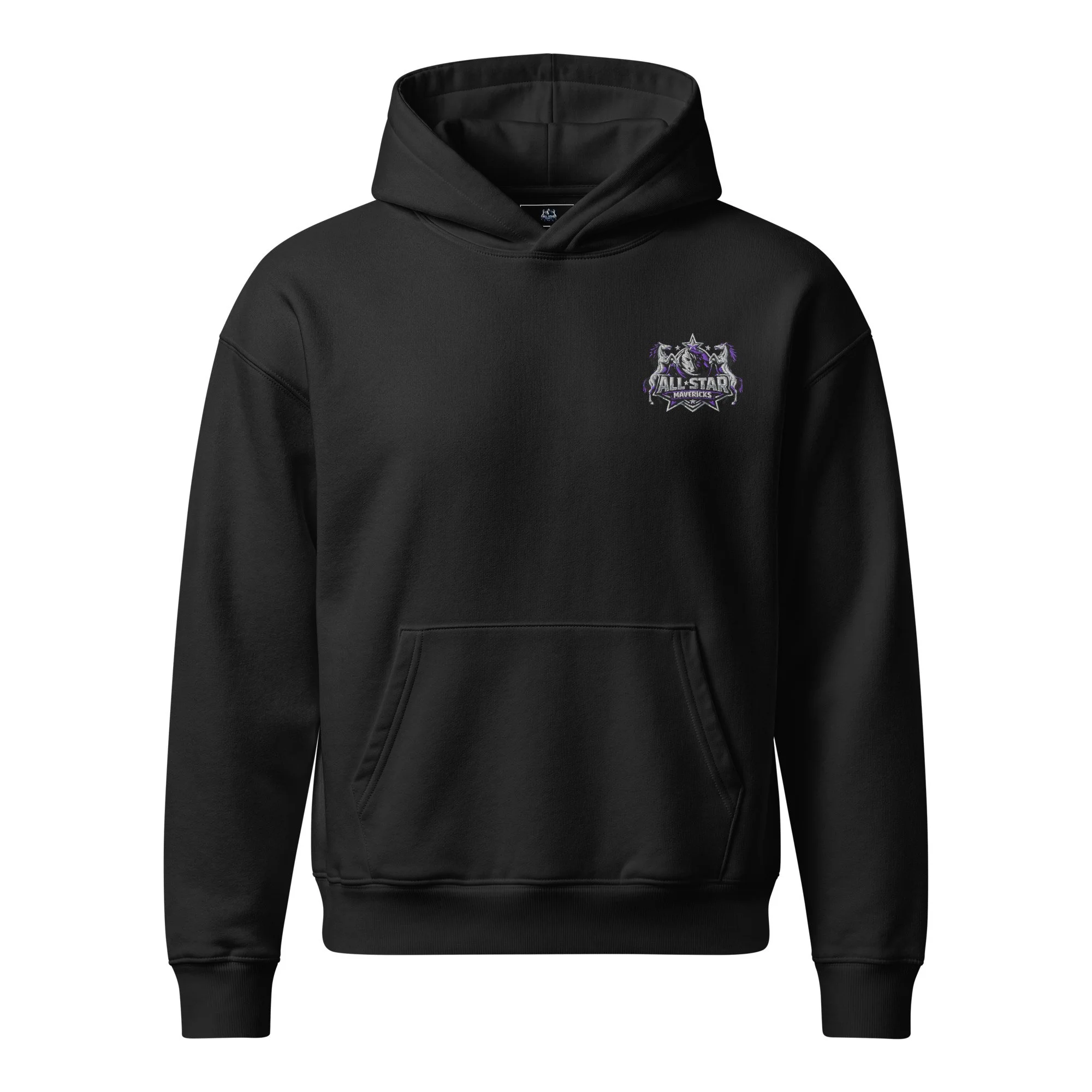 Unisex relaxed mid-weight hooded sweatshirt