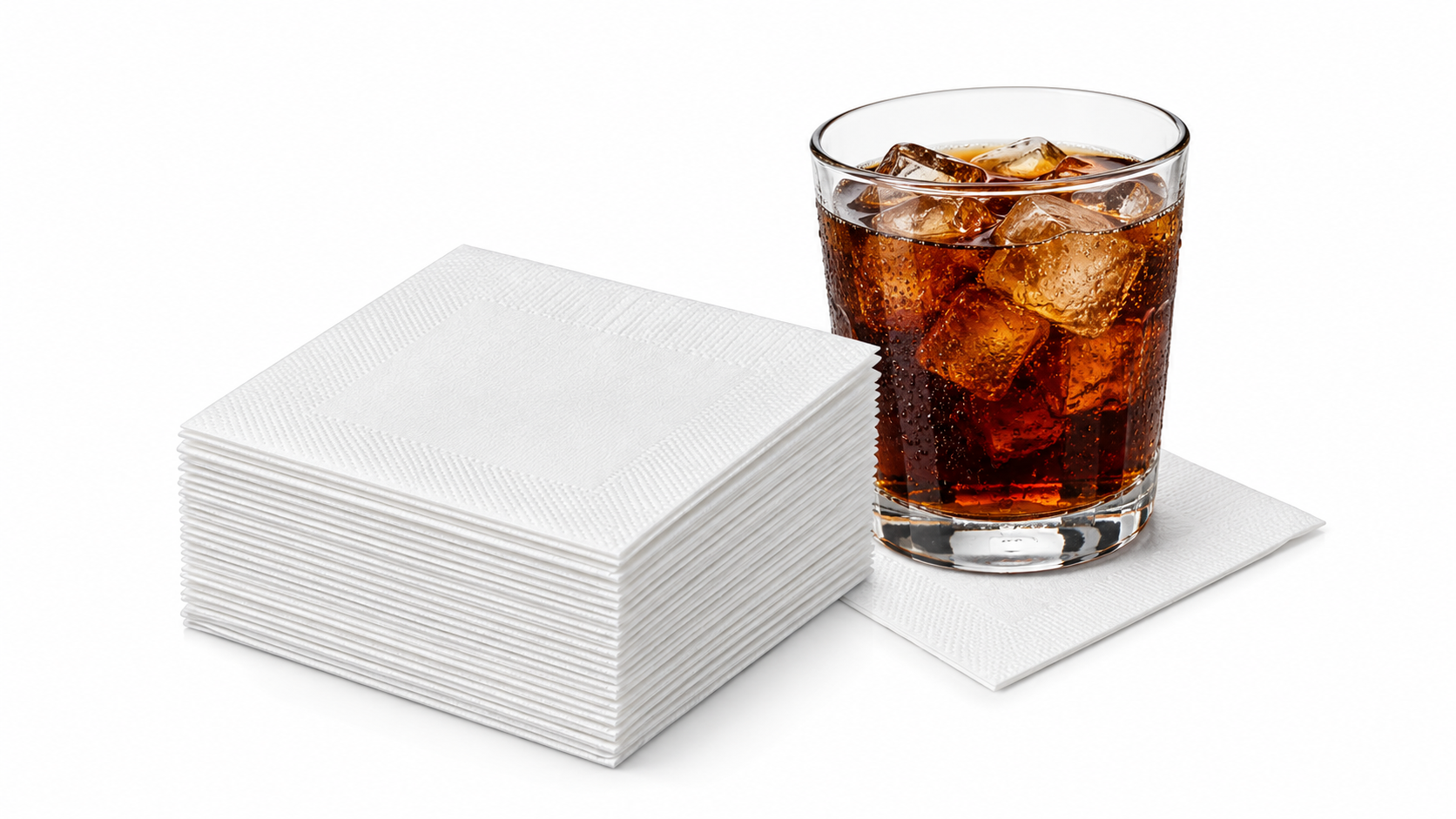 2 Ply Beverage Napkin