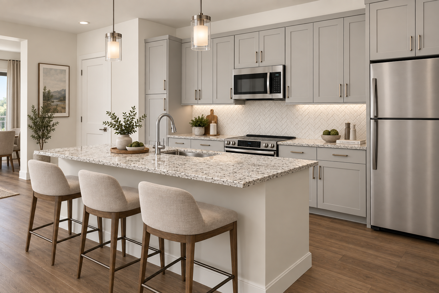 Lofts at Lakeview residence rendering