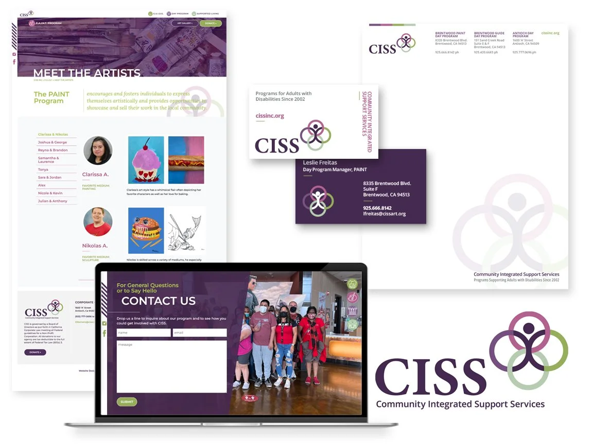 CISS inc. /  Web Design / Logo / Stationery