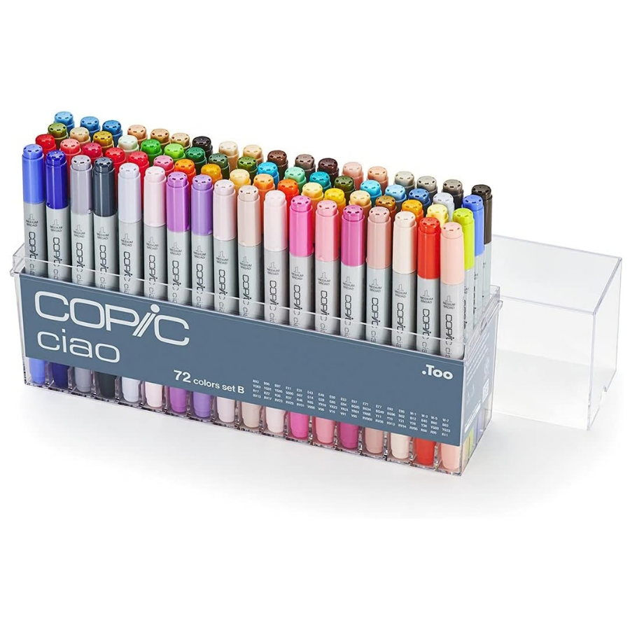 Copic 72 markers