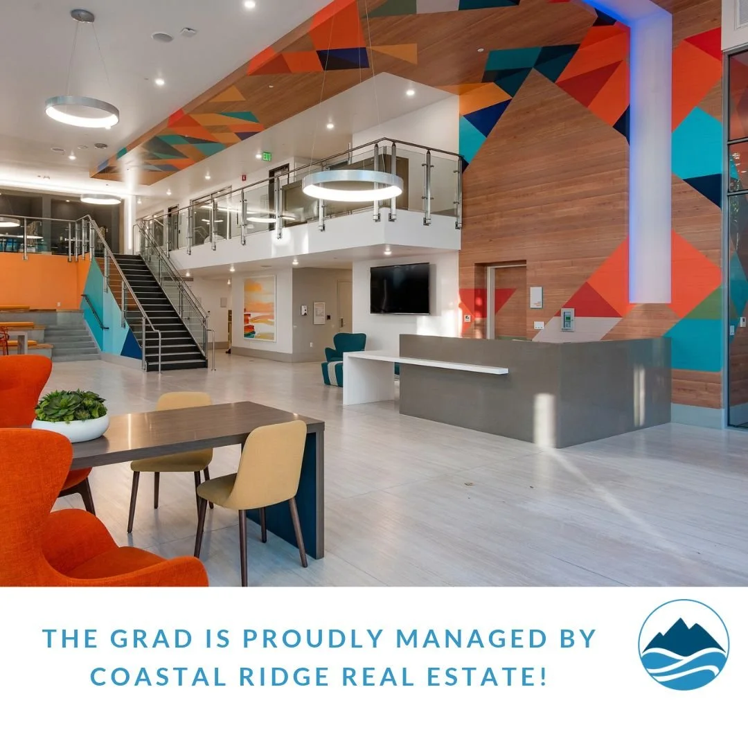 The Grad is now proudly managed by Coastal Ridge Real Estate! 
We know The Grad is designed to keep you connected to classes, community, and college life and we're excited to share the journey with you! 🎓

#TheGradSJ #StudentHousing #SanJoseLiving #