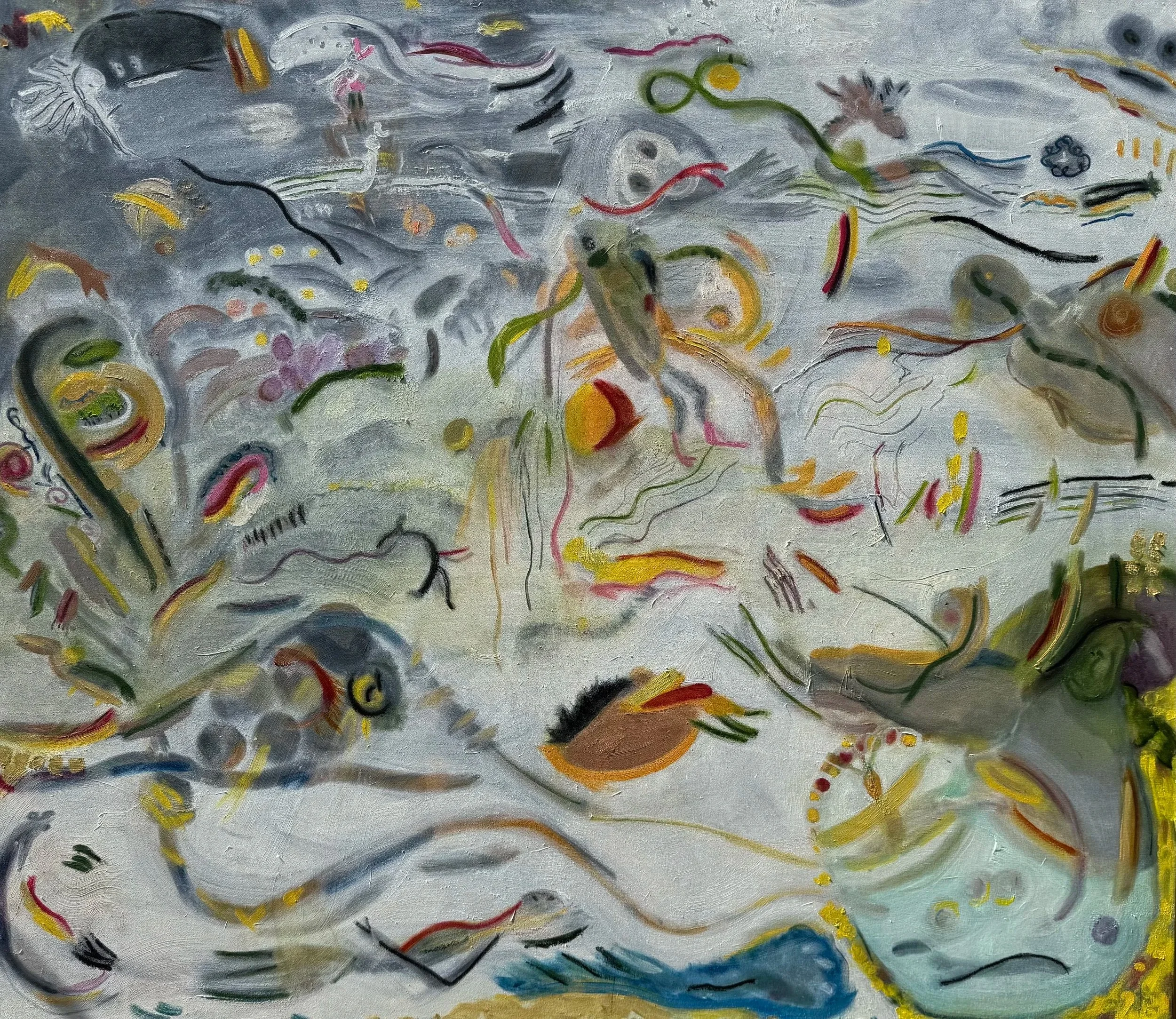 A Child at Heart, 42" x 48", oil on linen, 2026