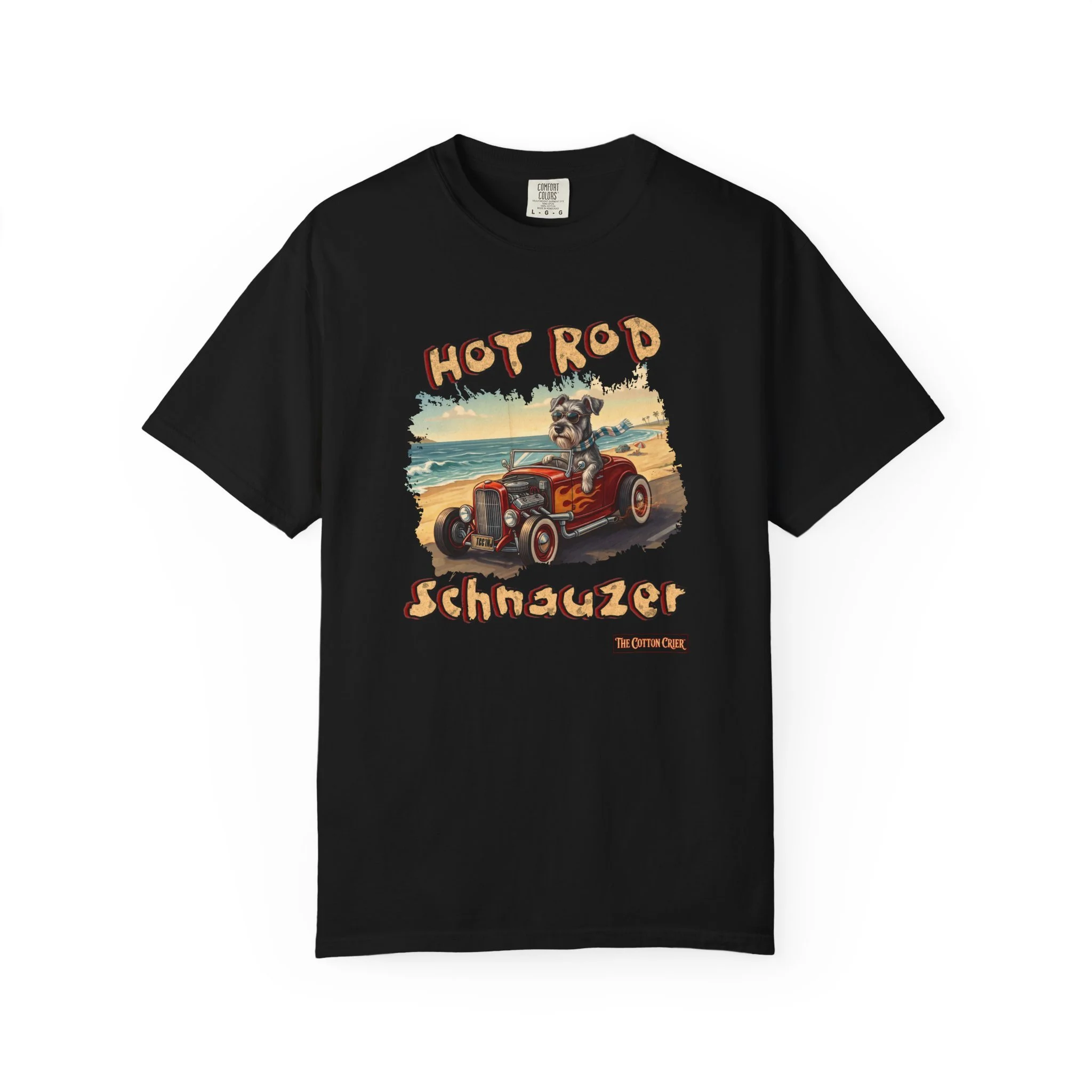 Hot Rod Schnauzer Graphic Tee Unisex