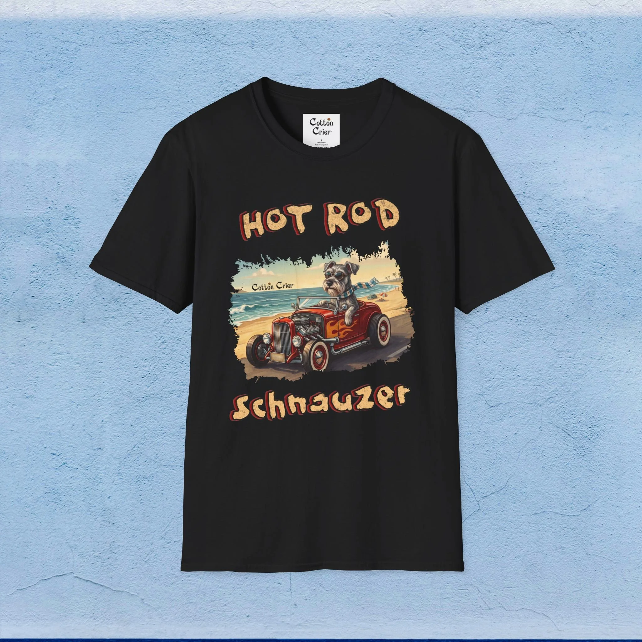 Hot Rod Schnauzer T-Shirt