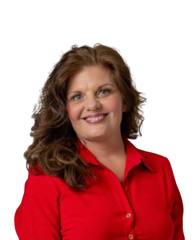 Glenda Maley V.P Operations smiling.