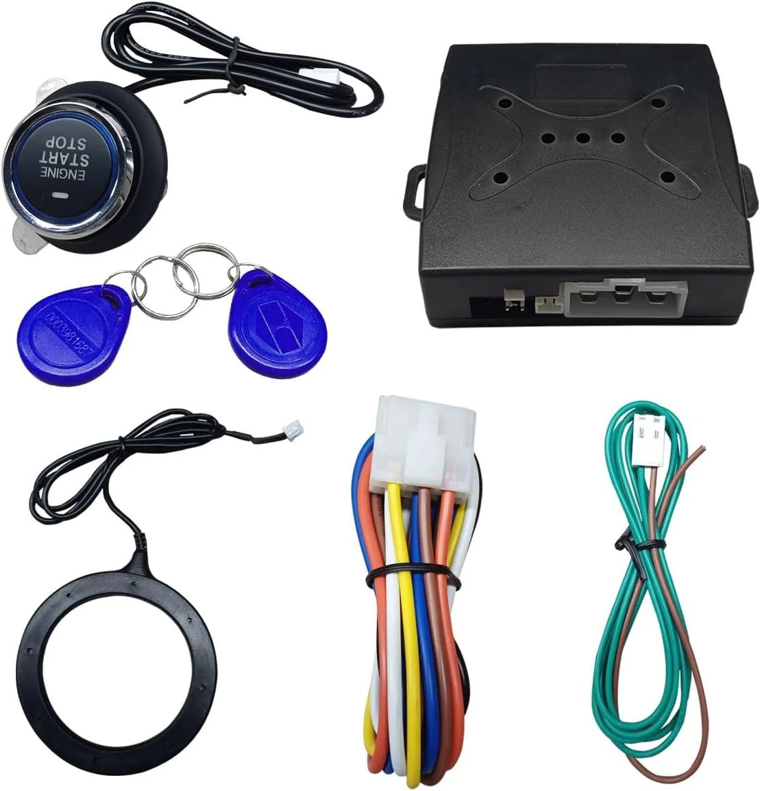 P&K Car Push Engine Start Button Kit