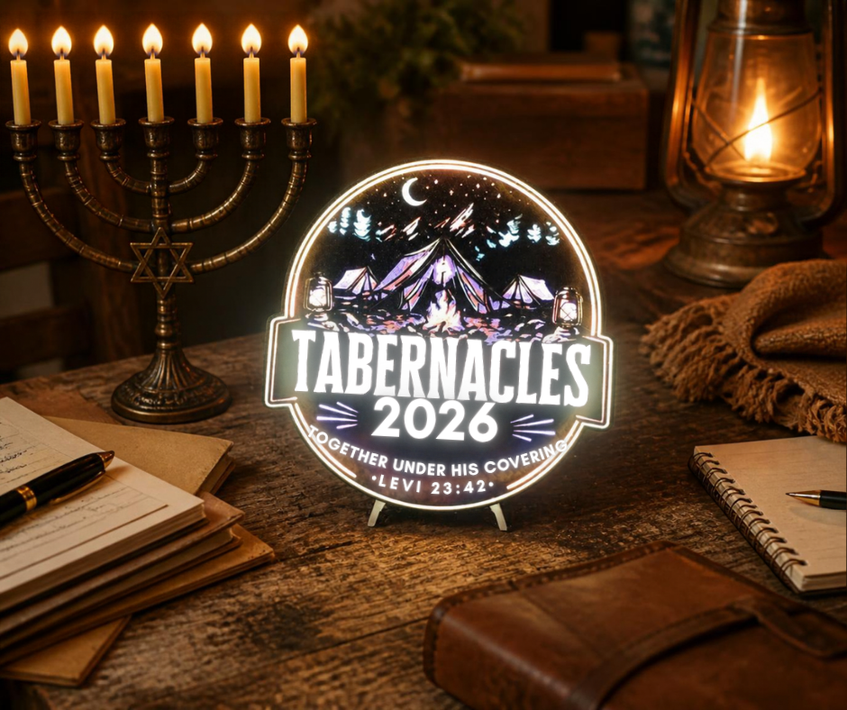 Tabernacles 2026 3-D Printed Desk Lightbox