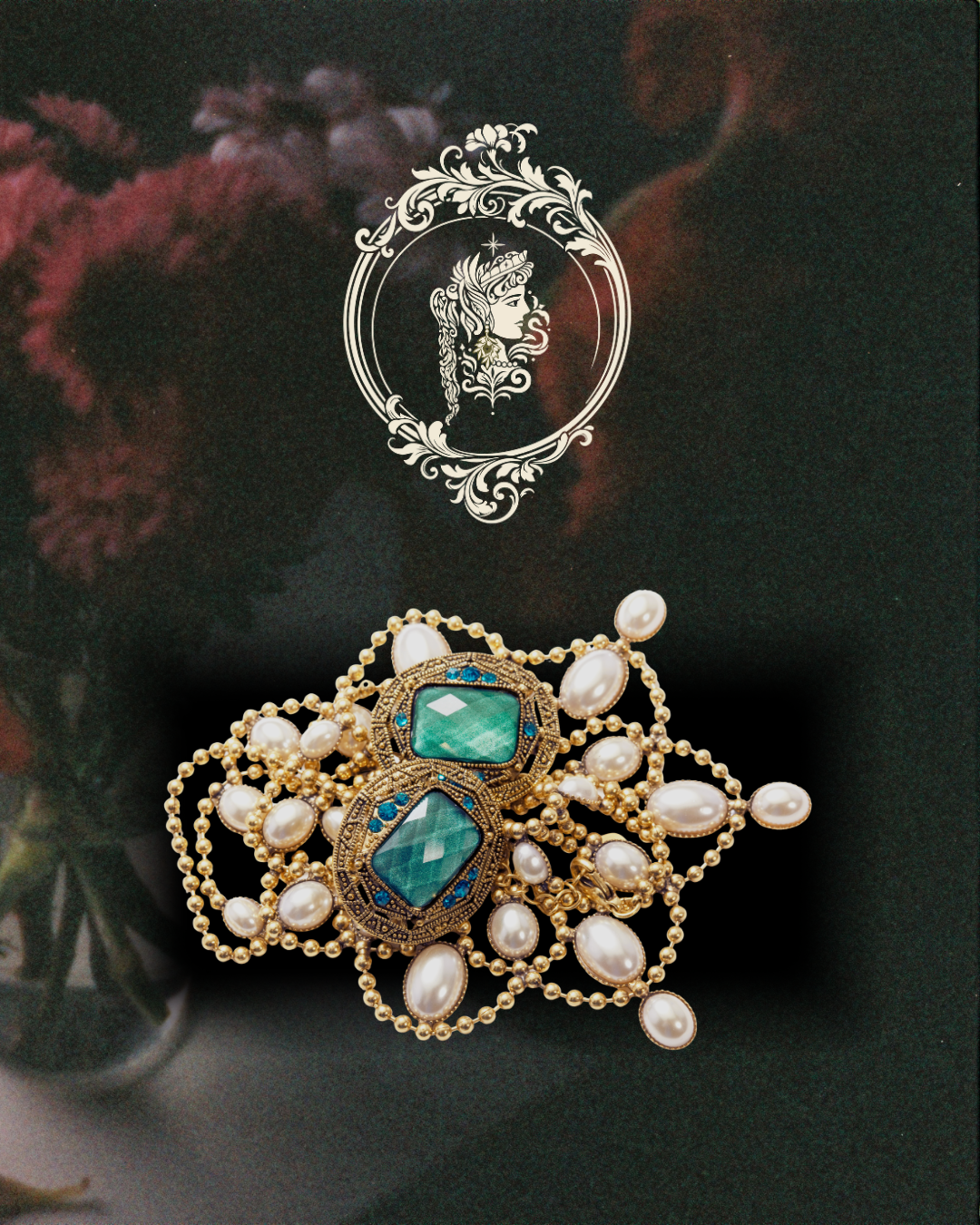 Jewelry with a goddess logo