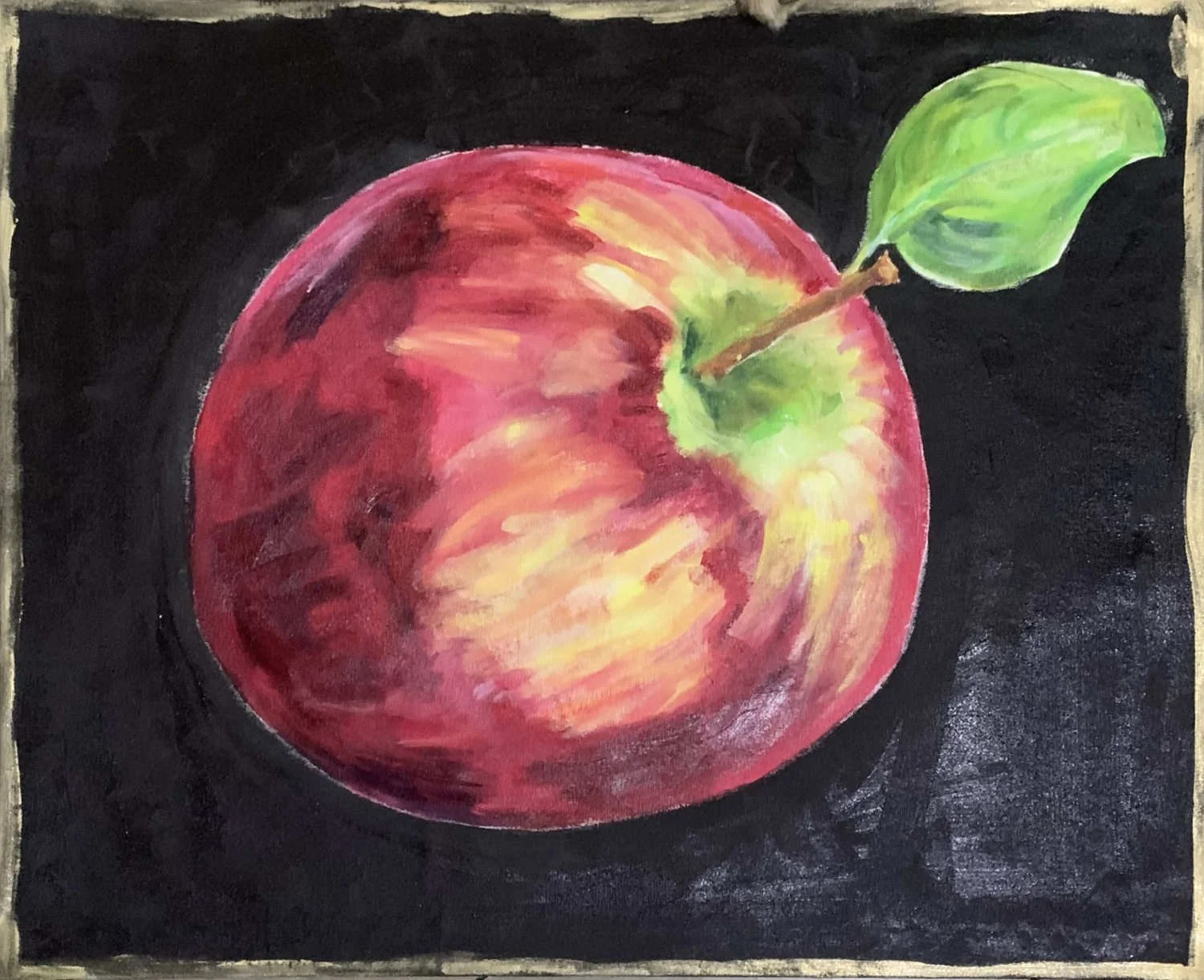 Apple_on_Black_floorcloth_IMG_9550.jpg