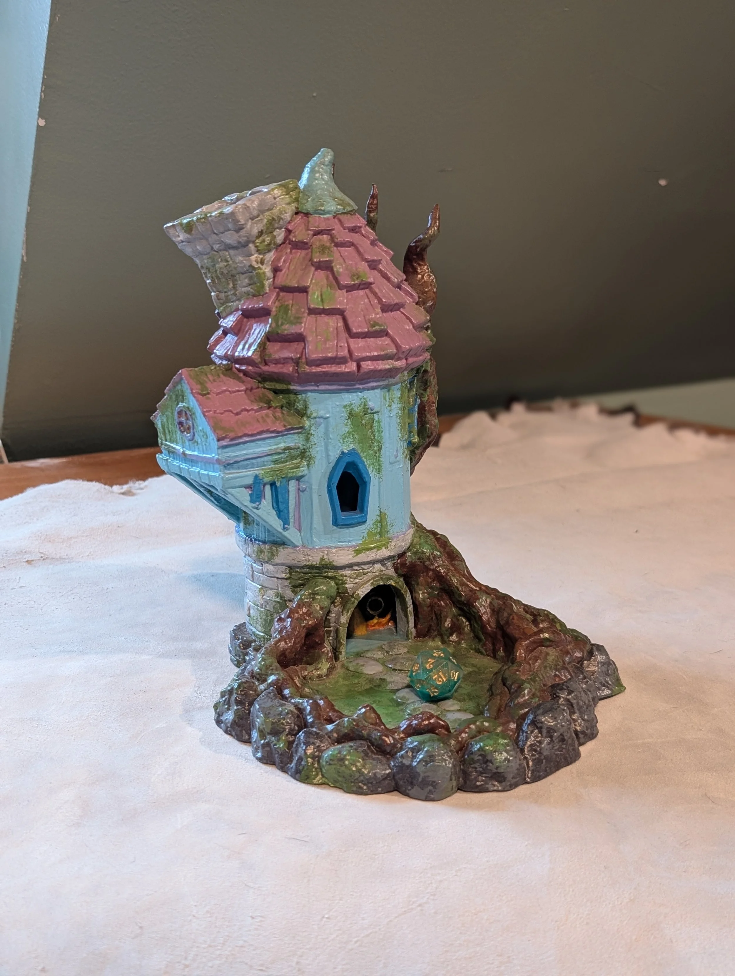 Witch’s Treehouse Dice Tower