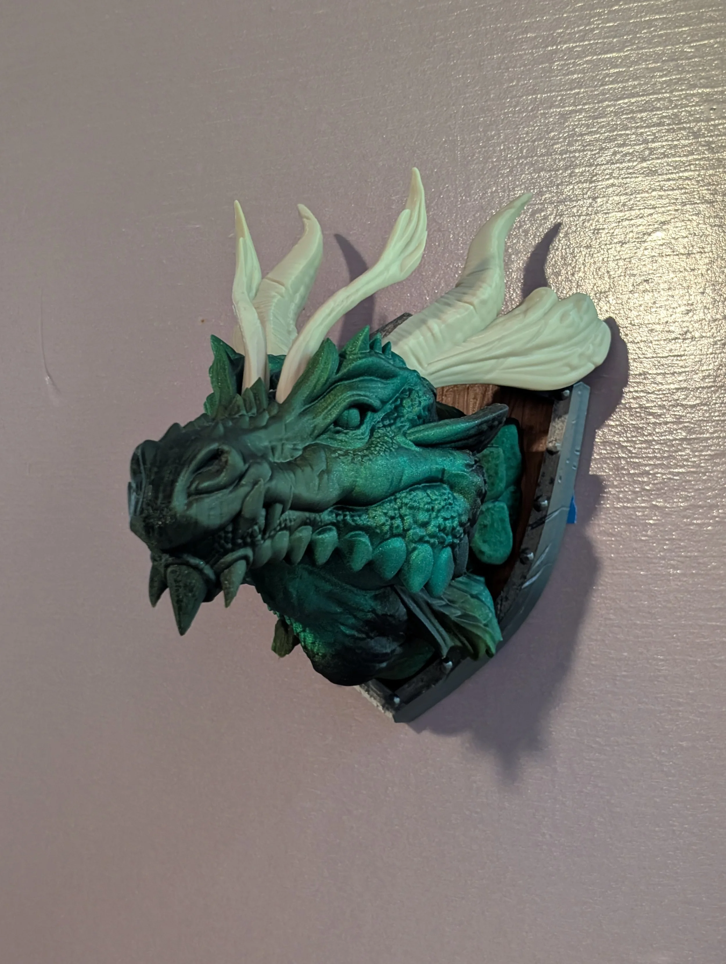 Fae Dragon Head Trophy