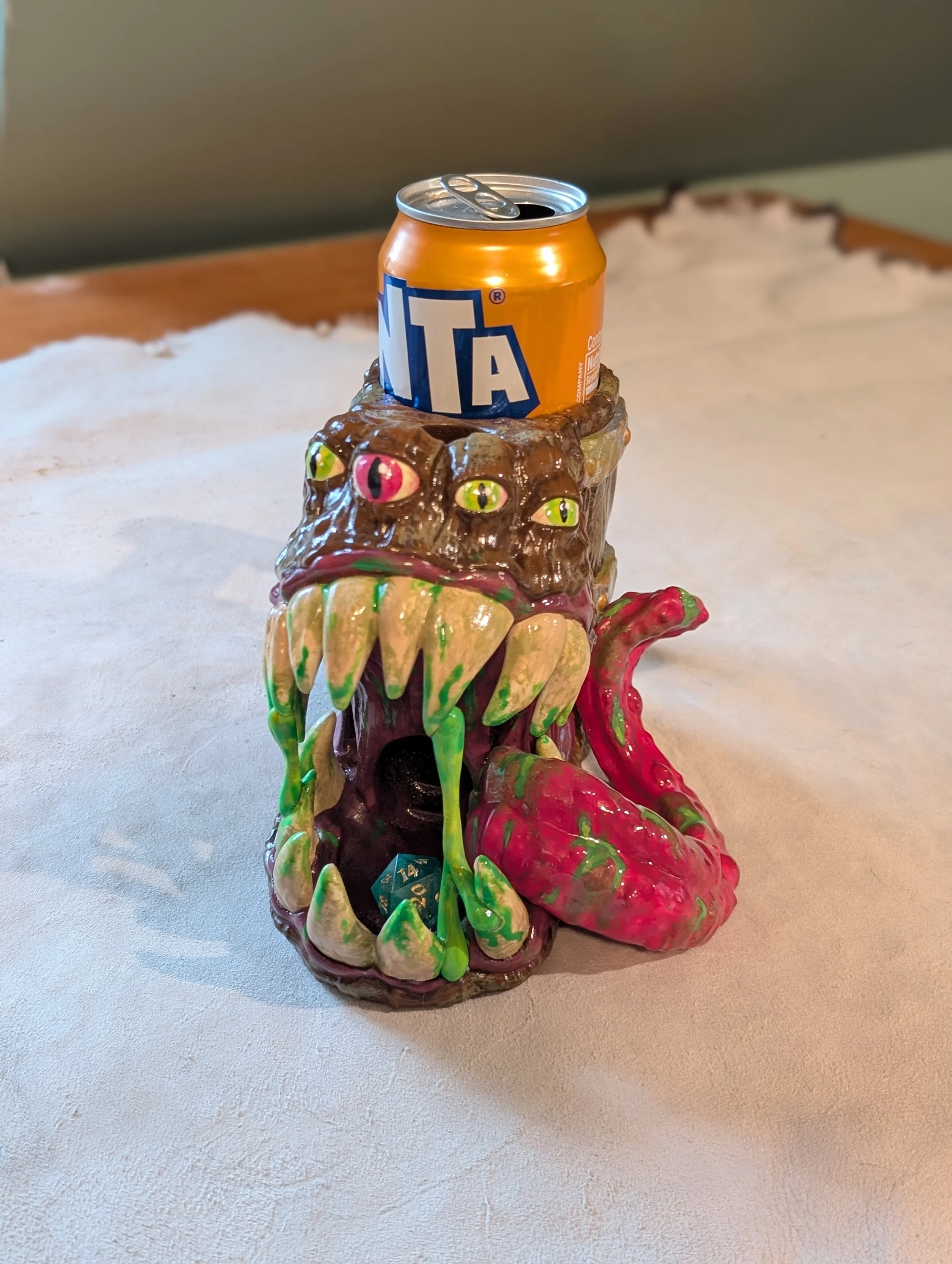 Mug Mimic Dice Tower Koozy