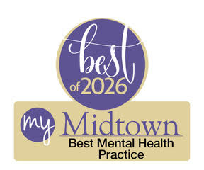 best of 2026 Midtown Best Mental Health Practice award badge